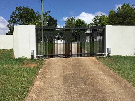 Double Swing Gates and Articulate Openers